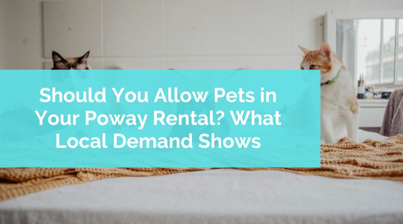 Should You Allow Pets in Your Poway Rental? What Local Demand Shows